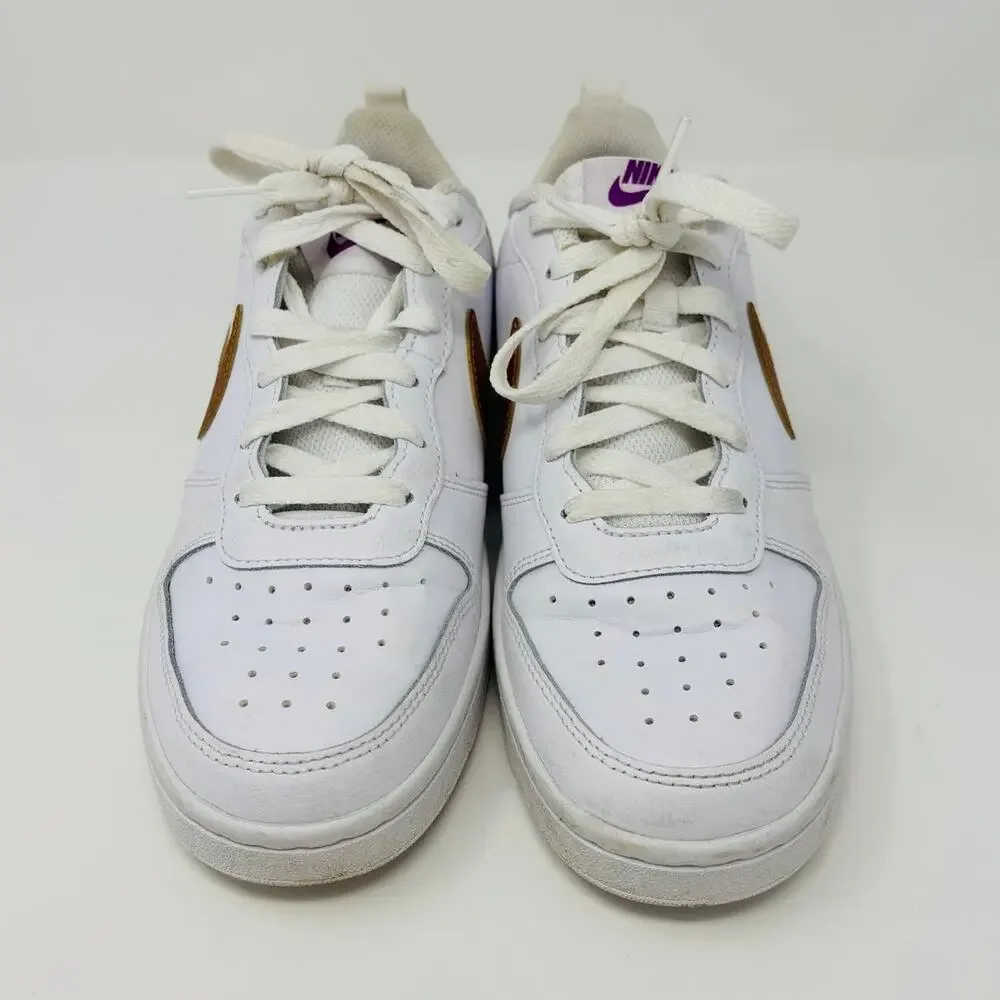 Nike Court Borough Low 2 SE GS White Metallic Copper DQ5970-100